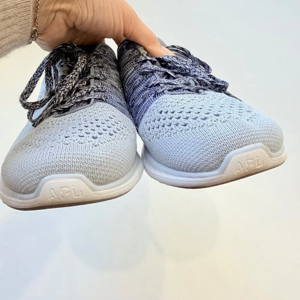 APL Women’s TechLoom Pro Running Shoes, two tone gray, Size 7.5